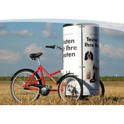 Nihola Posterbike Werbung transportrad