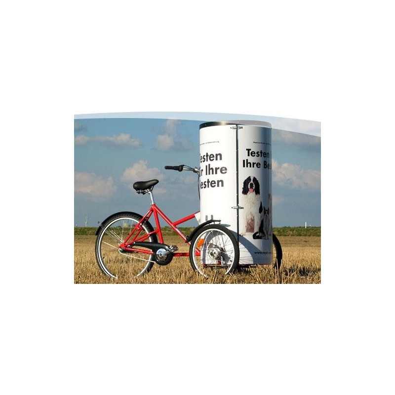 Nihola Posterbike Werbung transportrad