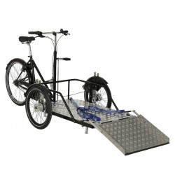 Nihola Flex bakfiets voor rolstoel