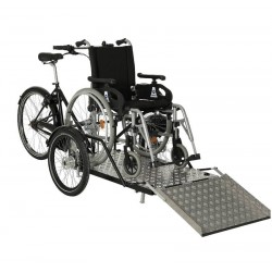 Nihola Flex bakfiets voor rolstoel