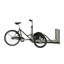Nihola Flex cargo trike for wheelchair