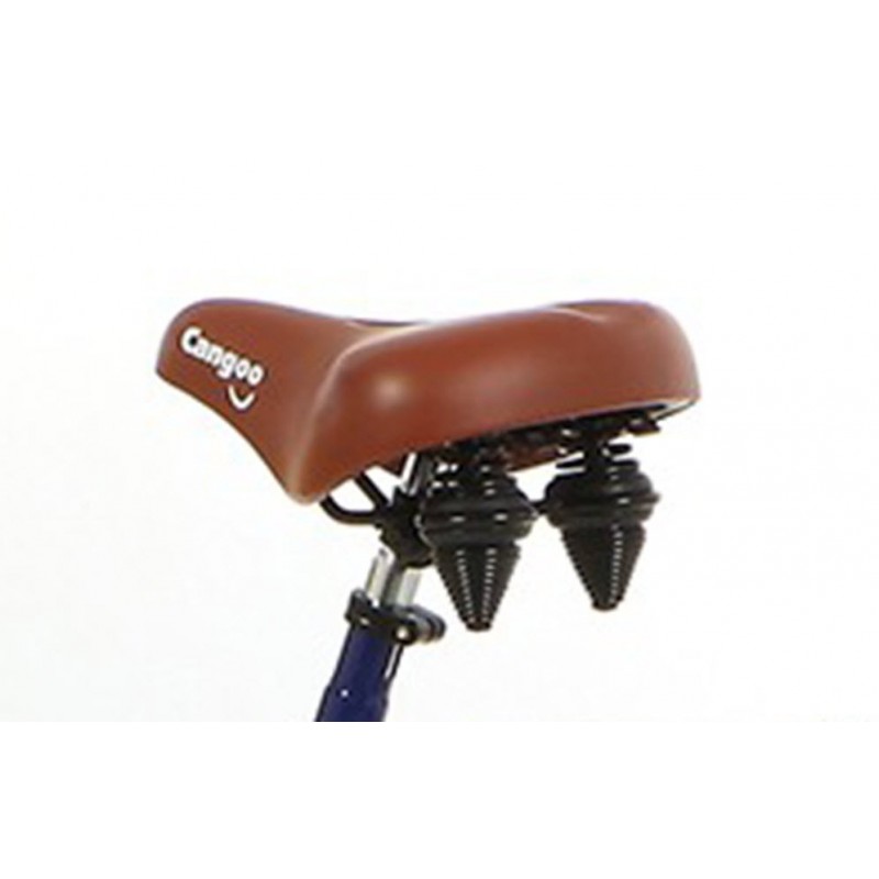 Cangoo bicycle saddle brown