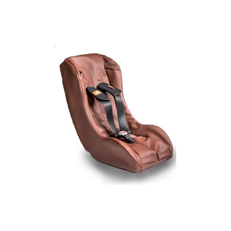 Toddler Seat Comfort Brown Leather (7 Months+)