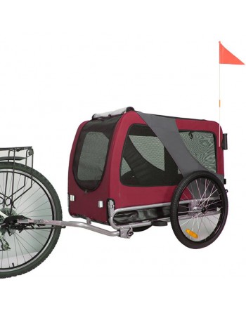Remorque à vélo pour chien KidsCab Premium XL